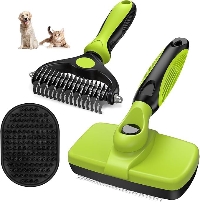 3-in-1 Pet Grooming Comb Set