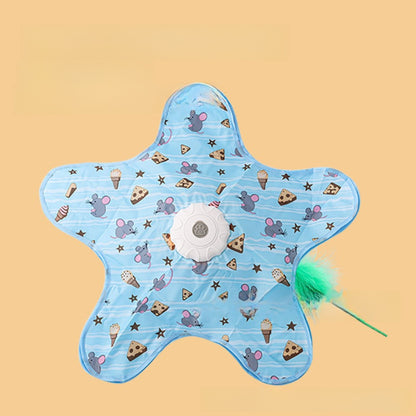Interactive Electric Cat Toy with Hideout Cover