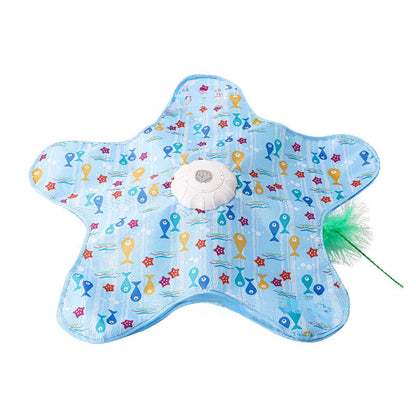 Interactive Electric Cat Toy with Hideout Cover