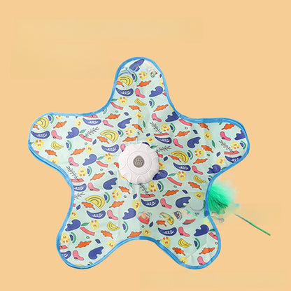 Interactive Electric Cat Toy with Hideout Cover