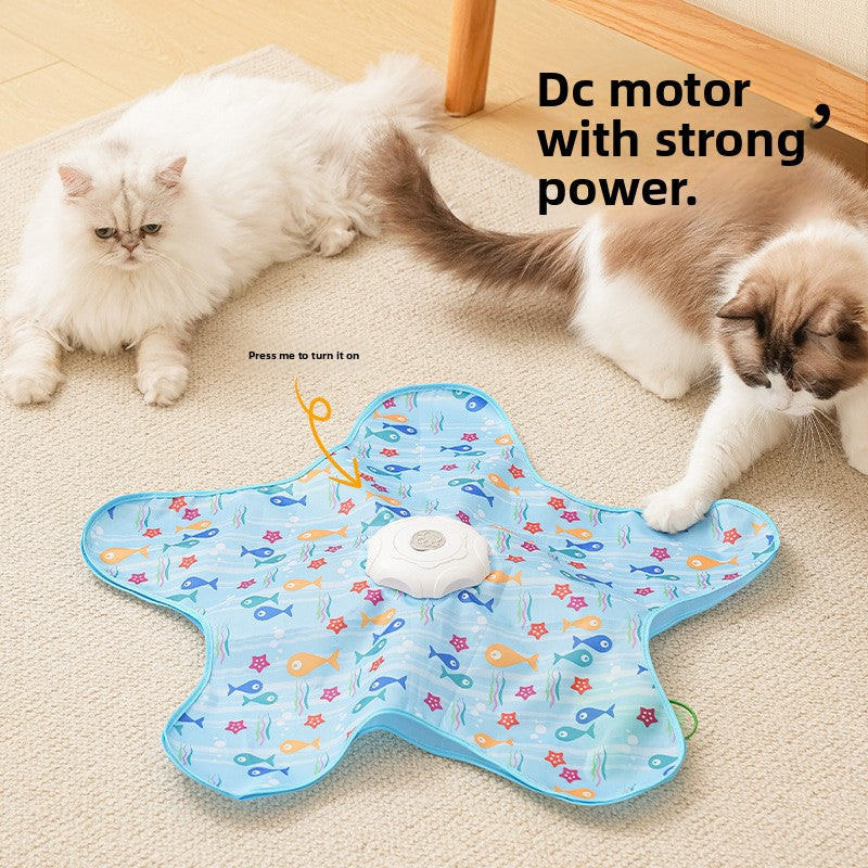 Interactive Electric Cat Toy with Hideout Cover